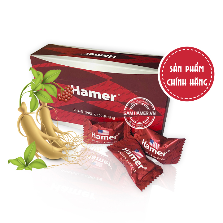 Kẹo Nhân Sâm Hamer USA