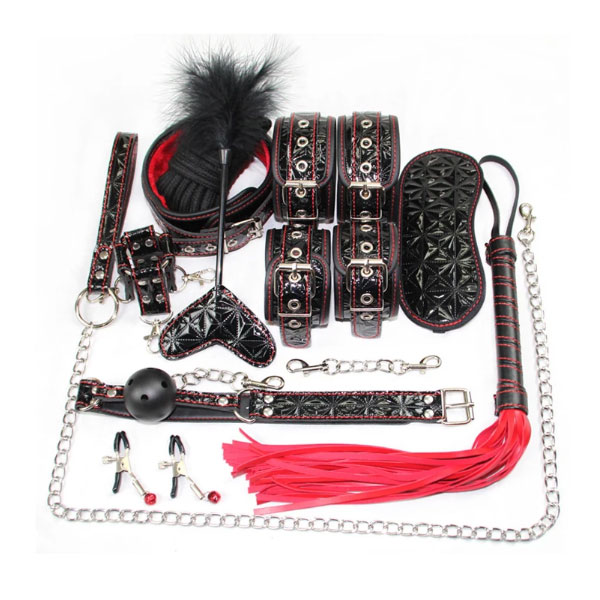 Bộ Đồ Chơi Bạo Dâm BDSM 10 Món Hàng Cao Cấp
