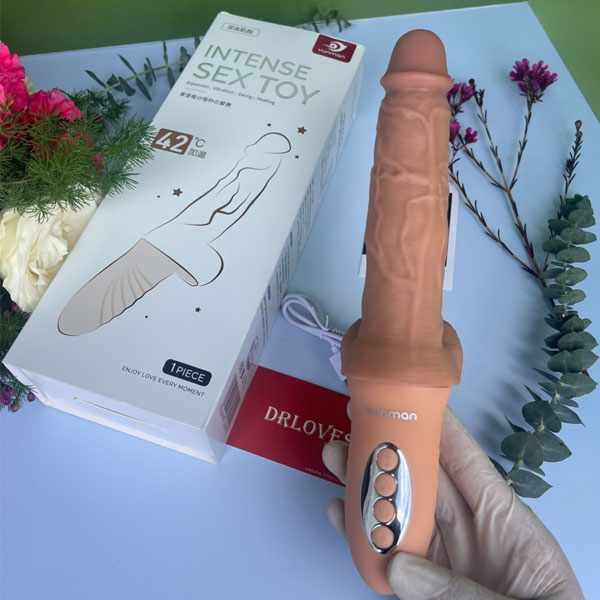 Dương vật giả YunMan cầm tay tỏa nhiệt