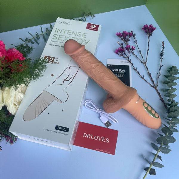 Dương vật giả YunMan cầm tay tỏa nhiệt