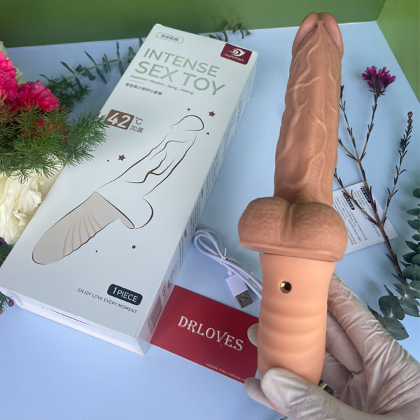 Dương vật giả YunMan cầm tay tỏa nhiệt