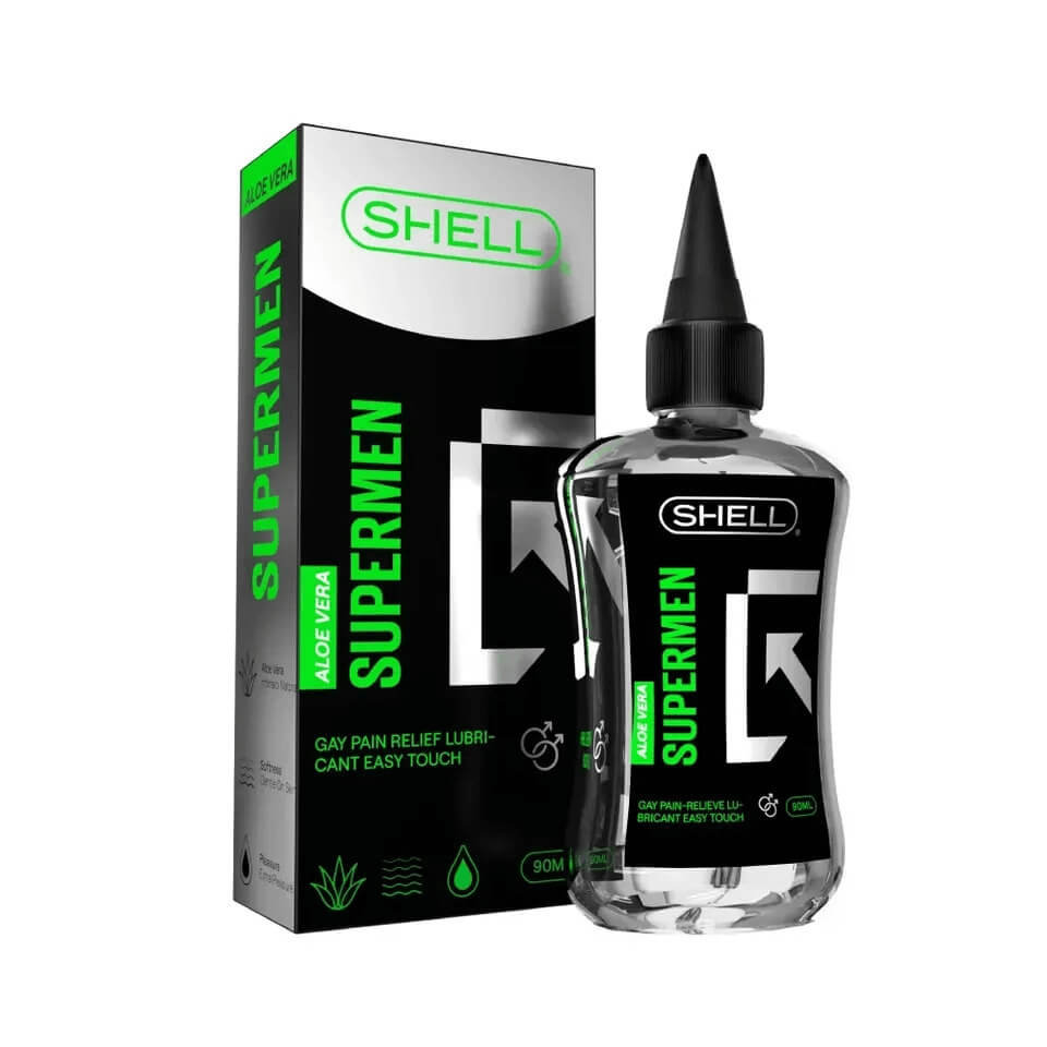 Gel Bôi Trơn Hậu Môn Shell Supermen Aloe Vera – Tinh Chất Lô Hội