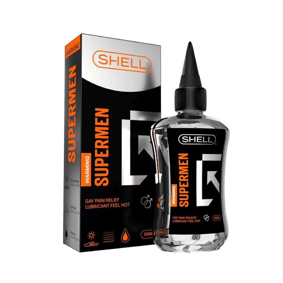 Gel Bôi Trơn Hậu Môn Shell Supermen Warming – Ấm Nóng