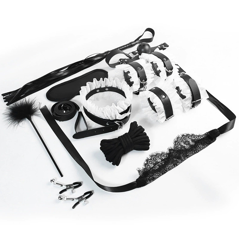 Bộ Dụng Cụ BDSM Cô Hầu Gái