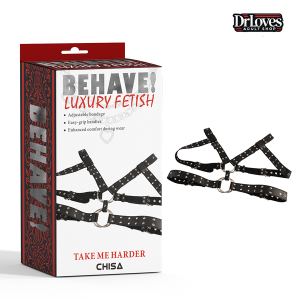 Bộ Đai BDSM Behave Take Me Harder Cao Cấp