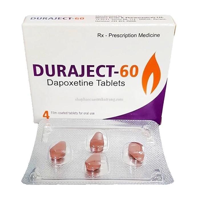 Viên uống Duraject-60 kéo dài thời gian